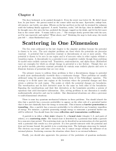 Chapter 4 from the Virtual Book of Quantum Mechanics