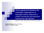 Close agreement between the orientation dependence of hydrogen