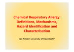 Chemical Respiratory Allergy