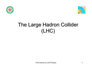 The Large Hadron Collider (LHC)