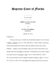 Supreme Court of Florida: Decision