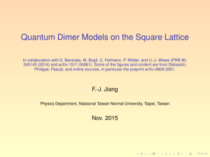 Quantum Dimer Models on the Square Lattice