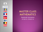 Master class Mathematics
