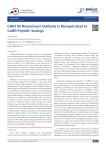 GHR106 Monoclonal Antibody is Bioequivalent to GnRH Peptide