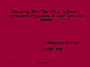 Routing in Peer-to