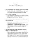 IB SEHS Chapter Four Student Driven Questions for the Exam What