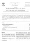 Natural cannabinoids: Templates for drug discovery