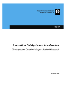 Innovation Catalysts and Accelerators
