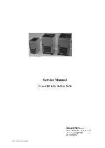 Heto CB8-30 Service Manual