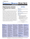 Rhabdomyolysis: Advances In Diagnosis And