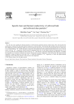 Specific heat and thermal conductivity of softwood bark and - EBI-vbt