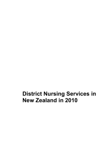 District Nursing Services in 2010