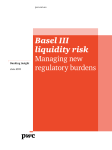 Basel III liquidity risk