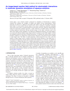 An image-based reaction field method for electrostatic interactions in