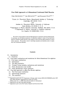 Free Field Approach to 2-Dimensional Conformal Field Theories