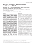 Sequence dependence of isothermal DNA amplification via EXPAR