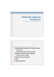 Multimedia Database Architecture