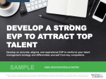 Develop a Strong EVP to Attract Top Talent Storyboard