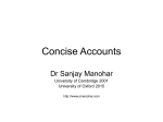Concise Accounts