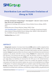 Distribution Law and Dynamic Evolution of Zheng in TCM Jie Wang