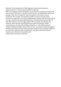 Abstract The development of a RNA-aptamer