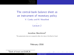 The central-bank balance sheet as an instrument of monetary policy