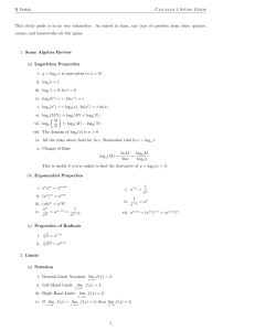 B Veitch Calculus 2 Study Guide This study guide is in