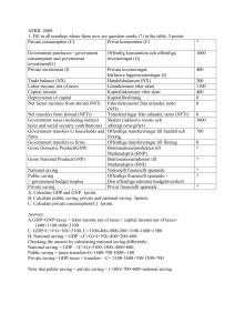 Exercise 6 (+additional question) in Mankiw: