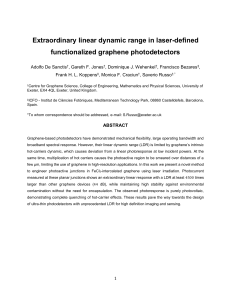 Extraordinary linear dynamic range in laser-defined