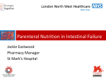 Parenteral Nutrition in Intestinal Failure