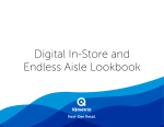 Digital In-Store and Endless Aisle Lookbook