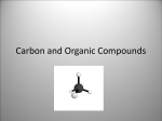 Carbon and Organic Compounds
