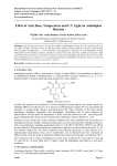 Effect of Acid, Base, Temperature and U.V Light on Amlodipine