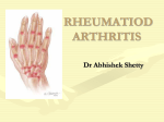 rheumatiod arthritis