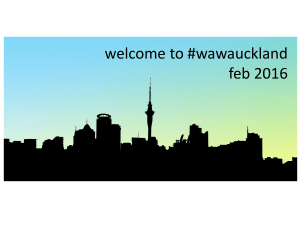 wawauckland presentation feb 2016