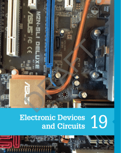 Electronic Devices and Circuits 19