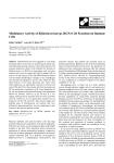 Modulatory Activity of Bifidobacterium sp. BGN4 Cell Fractions on