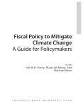 Fiscal Policy to Mitigate Climate Change A Guide for Policymakers