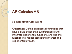 AP Calculus AB - Van Buren Public Schools
