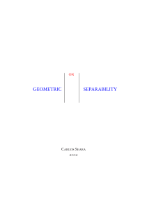 geometric separability