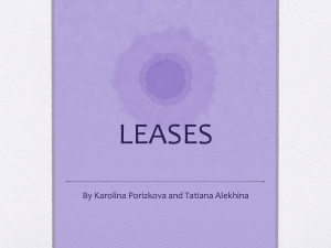 LEASES