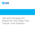 Job and Company Fit: Assess for Your Role, Your Culture