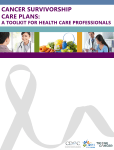 Cancer Survivorship Care Plans: A Toolkit for