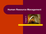 Human Resource Management All managers are