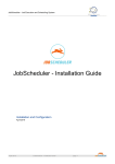 JobScheduler - Installation Guide - SOS