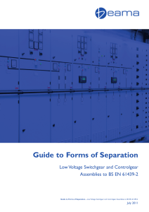 Guide to Forms of Separation