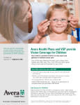 Avera Health Plans and VSP provide Vision Coverage for Children