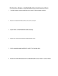 AP Chemistry – Chapter 6 Reading Guide: Electronic Structure of