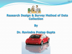 Descriptive Research Observational Research
