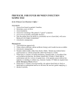 Protocol for Fever and/or Infection